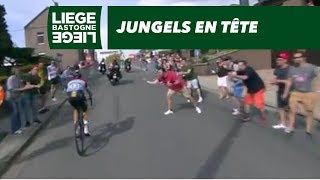 Jungels en tête  LiègeBastogneLiège 2018 [upl. by Ursala]