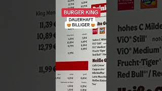 Preisanpassung bei BurgerKing mydealz burgerking trending shortvideo youtubeshorts fypシ [upl. by Dragoon]