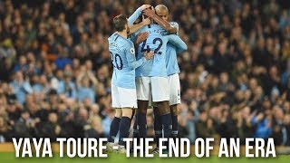 YAYA TOURES LAST MAN CITY MATCH  THE END OF AN ERA [upl. by Bissell]