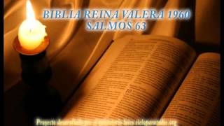 Biblia HabladaBIBLIA REINA VALERA 1960 SALMOS 63 [upl. by Naujed]