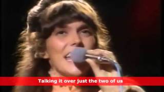 quotWeve Only Just Begunquot by Karen Carpenter Music Video with Lyrics [upl. by Lynelle]