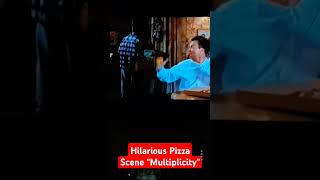 The HILARIOUS Pizza Scene in Multiplicity 1996 [upl. by Yttik945]