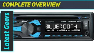 Dual Electronics XDM280BT SingleDIN InDash CD Receiver  Best BudgetFriendly Car Stereo [upl. by Venice832]