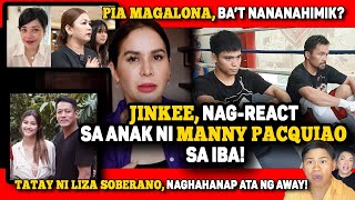 JINKEE PACQUIAO NAGREACT SA ANAK SA IBA NI MANNY 🔴 PIA MAGALONA BAT NANANAHIMIK [upl. by Nashbar]