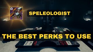 What To Do When Crafting SPELEOLOGIST in Destiny 2 [upl. by Selym992]