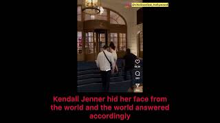 Kendall Jenner hid her face in Paris kendalljenner [upl. by Melba]