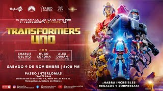 Transformers Uno  Evento de lanzamiento [upl. by Esertap]