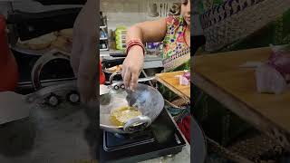 Kanda jhinge ki sabji shorts viral recipe [upl. by Dennett]