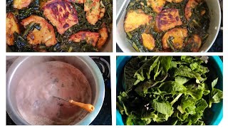 paneer and kashmiri authentic saag Famous kashmiri Nun Chai Namkeen tea amp Winter Special Recipe [upl. by Sirap]