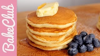 Fluffige Pancakes  BakeClub [upl. by Ines]