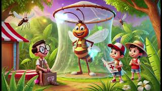 Mosquito Net to the Rescue  Fun amp Educational Kids Song  BabySharkKidsAlotsofSongs [upl. by Karly]