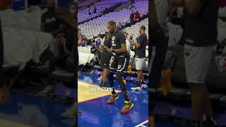 Kevin Durants offbalance and ridiculous pregame workout 🔥shorts [upl. by Doty]