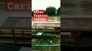 PASIG RIVER AFTER TYPHOON CARINAshorts trending interesting facts travel viralvideo news [upl. by Bow540]