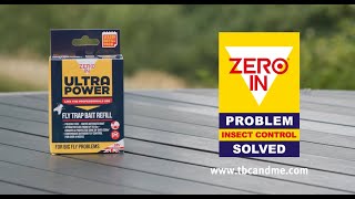 Zero In Ultra Power Outdoor Fly Trap Refill Pack 6x8g ZER546 [upl. by Rodl]