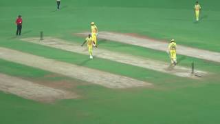 DJ bravo dance after taking wicket  CSK practice match at chepauk  IPL 2018 [upl. by Comras487]