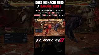 Heihachi High Damage Combo From B4 tekken8 tekken8gameplay [upl. by Fabrianna]