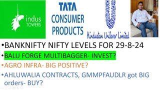 13 PROFITS M PATTERN BREAKOUT NIFTY SELL INDUS TOWER TATA CONSUMER HUL BALU FORGE [upl. by Nnaeiram297]