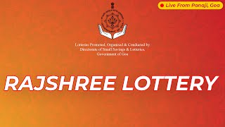 RAJSHREE 100 MONTHLY LOTTERY Dated 5 DEC 2024 06 30 PM Rajshree Lottery Live Result [upl. by Nylirrej]