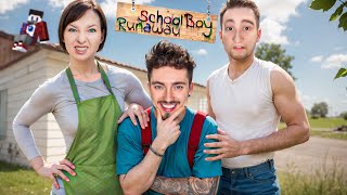 СБЕГАЮ ОТ ЗЛЫХ РОДИТЕЛЕЙ В SCHOOLBOY RUNAAWAY В МАЙНКРАФТ [upl. by Ilyse]