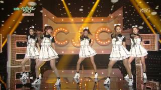 HIT 뮤직뱅크  CLC  첫사랑First Love  PEPE20150320 [upl. by Yvad]