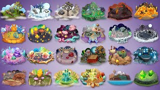 All Island Songs  411 My Singing Monsters [upl. by Ayidah988]