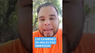 Los examenes en ingles por inmersion ingles inglesporinmersion mescyt [upl. by Hekking]