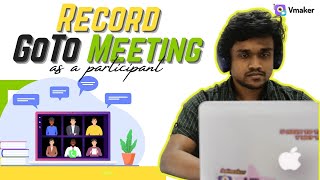 How to Record GoToMeeting Sessions as an Attendee With Video amp Audio [upl. by Karrah556]