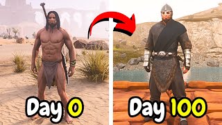 I Spent 100 days in Conan Exiles [upl. by Ydnil163]