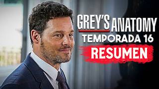 GREYS ANATOMY Temporada 16 RESUMEN EN 1 VIDEO [upl. by Ches]