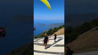 how to take off with a paragliding paragliding shortsvideo hasankaval [upl. by Sivle504]