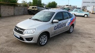 2014 Lada Granta Liftback Start Up Engine and In Depth Tour [upl. by Tama463]