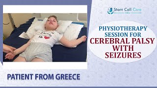 Physiotherapy session for the cerebral palsy at SCCI  Stem Cell Therapy for Cerebral Palsy [upl. by Pederson355]