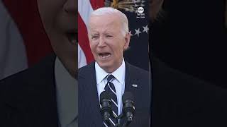 Pres Biden addresses nation after Presidentelect Trumps victory [upl. by Ahtibbat]