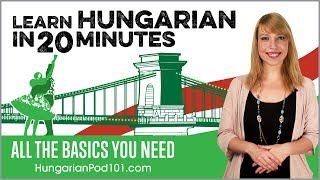 Learn Hungarian in 20 Minutes  ALL the Basics You Need [upl. by Blackwell401]