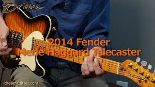 2014 Fender Artist Series Merle Haggard Signature Telecaster [upl. by Adnohsat]