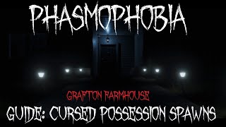 Guide HERE you find the CURSED OBJECTS in Grafton Farmhouse  Phasmophobia Tutorials [upl. by Ysiad]