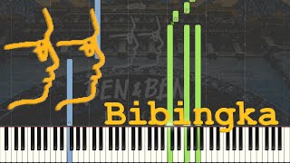 Ben amp Ben  Bibingka Piano Tutorial FREE SHEET MUSIC IN DESC As Played in Original Song [upl. by Lisabeth90]