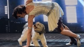 Ashleigh and Pudsey  Britains Got Talent 2012 Live Semi Final  UK version [upl. by Atiuqihc]