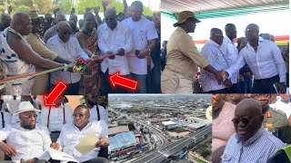 Despite amp East Legon Billionaires Join Prez Nana Addo to commission New Flower pot interchange Today [upl. by Ayar]