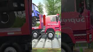 Towing truck on bumpy road Truck Dance  Coffin Dance Song Cover [upl. by Anileh]