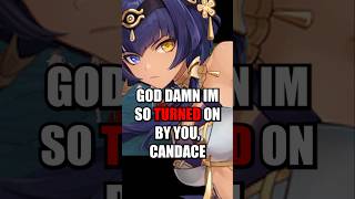 I LOVE CANDACE AHHHHHHHH genshinimpact gaming shorts funny [upl. by Naujit]