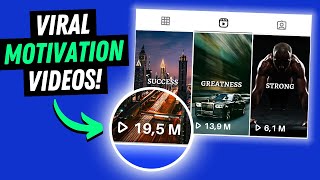 How to Create VIRAL Motivational Videos for MILLIONS of Views [upl. by Kcireddor375]