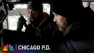 Atwater and Ruzek Report to an Armed Robbery in Progress  Chicago PD  NBC [upl. by Hpesoj260]