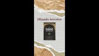 The Dhandho Investor LowRisk HighReturn Secrets for Smart Investing [upl. by Lizabeth]