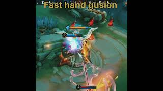 Fast hand gusion 🗿mlbbmobilelegends mlbb gusion [upl. by Dammahom878]