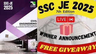 SSC JE IES MASTER 2025  LIVE WINNER ANNOUNCEMENT  Engineer Gupta [upl. by Casimir256]