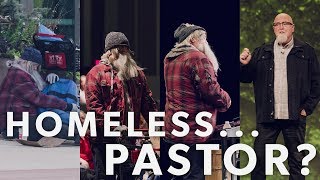 Homeless man is the pastor [upl. by Ettelorahc]