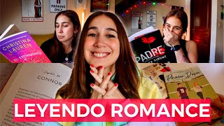 READING VLOG UNA SEMANA LEYENDO LIBROS DE ROMANCE [upl. by Norman]