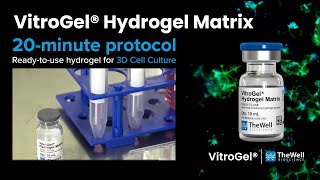 3D Cell Culture Matrix  20 Minute Video Protocol [upl. by Urien]