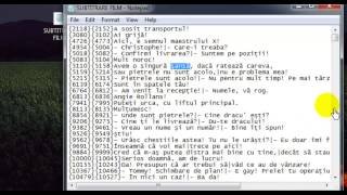 Cum sa adaugi diacritice unei subtitrari HD [upl. by Muirhead]
